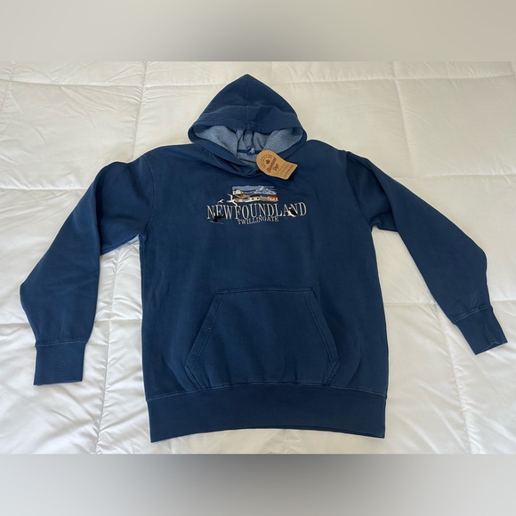 Newfoundland Tops - Brand New Unisex Newfoundland Twillingate Hoodie Sz Small